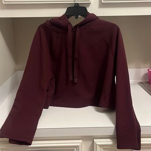 Athleta crop hoodie